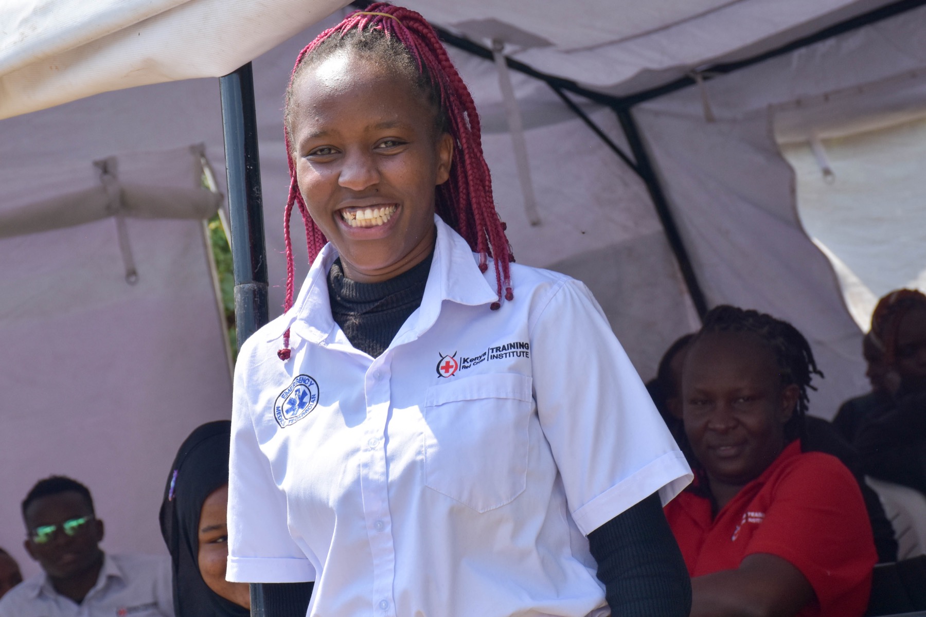 KRCTI student smiling during campus life activities