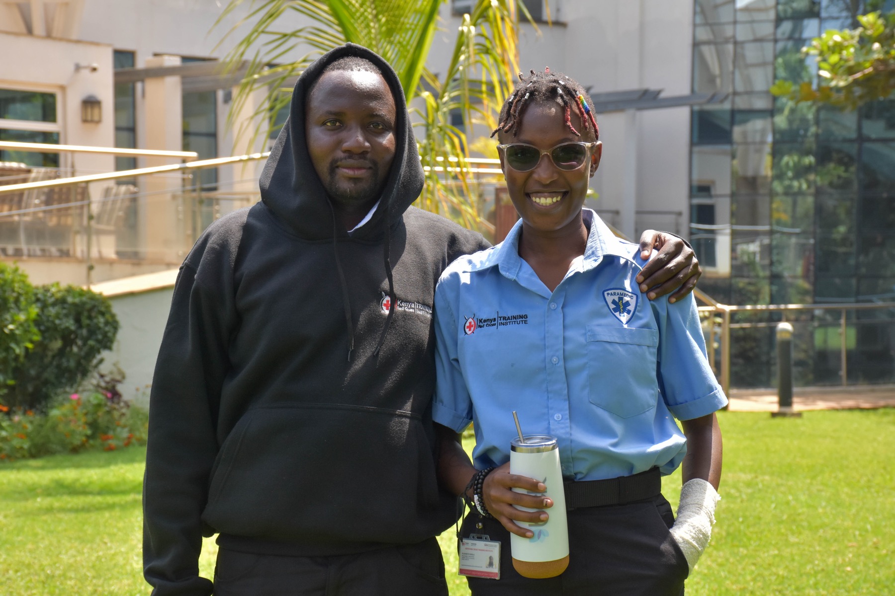KRCTI students connecting on campus