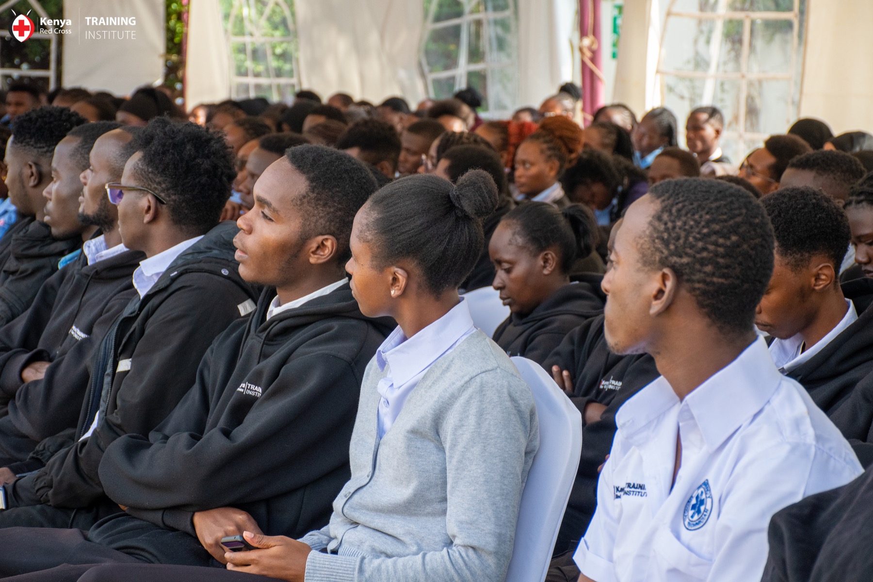 KRCTI students attending a campus session